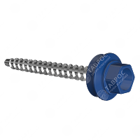 Саморезы Гладкий полиэстер RAL 5005 (Синий) 50*4 для кровли